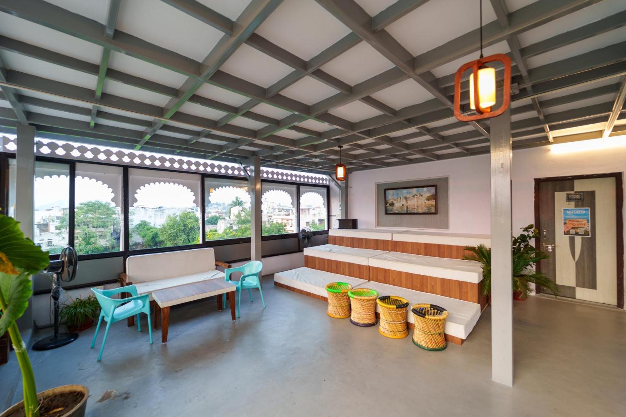Musafir Hostel Udaipur Buitenkant foto